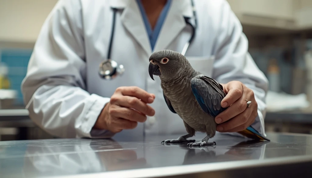 Parrot Feather Plucking
